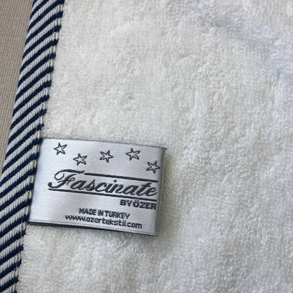 Airplane Embroidered Towel Set - White, NWT